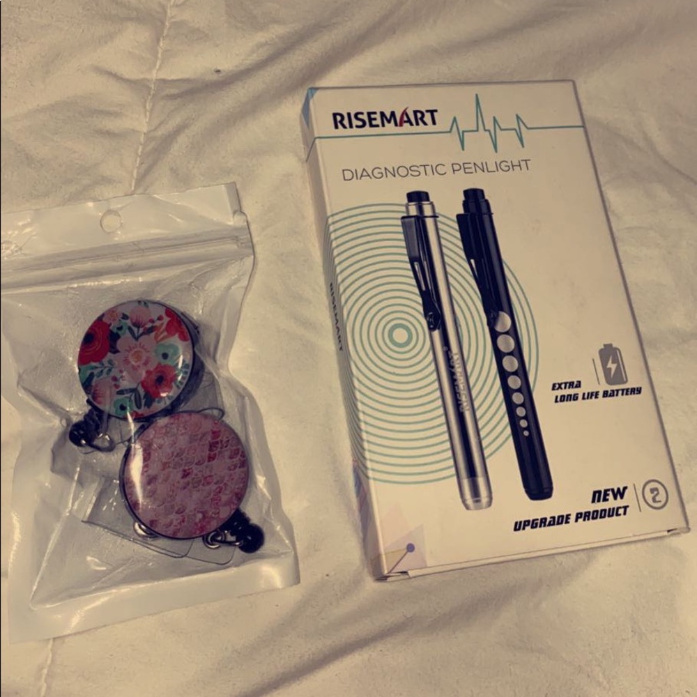 Nursing Badge and Pen Light